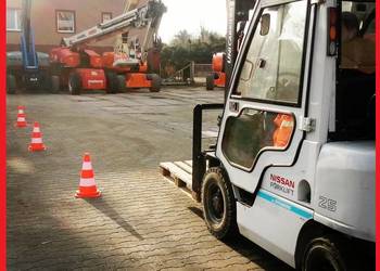 Kurs operatora wózków widłowych II WJO –egzamin UDT+upominek