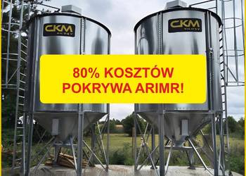 Silosy zbożowe i paszowe – 80% refundacji ARiMR! Różne rozmiary