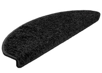 Nakładki na schody 15 szt. czarne 65x21x4 cm WM-133901
