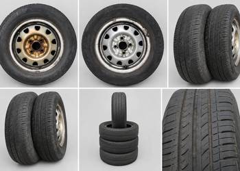 Komplet kół 13" (felgi + opony) – Skoda / VW / Seat