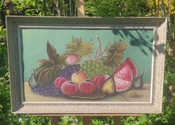 MARTWA NATURA W ORYGINALNEJ STAREJ RAMIE
80 x 50 cm