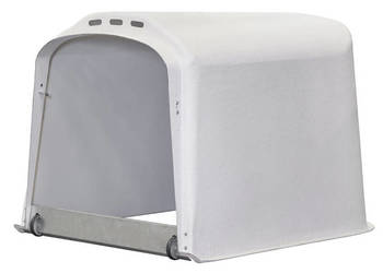 Domek dla cieląt pojedynczy CalfOTel XL-2 z progiem z kółkami iglo budka d…