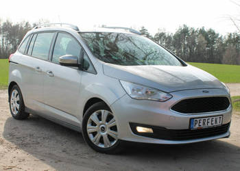 Ford Grand C-MAX 1.5 D 120 KM Automat NAVI Grzane FOTELE Tempomat MARTWE P… Ford Grand C-MAX 1.5 D 120 KM Automat NAVI Grzane FOTELE Tempomat MARTWE P…