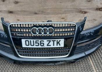 AUDI Q7 S-LINE 4L ZDERZAK PRZÓD LC9X PDC SPRYSK HALOGEN
