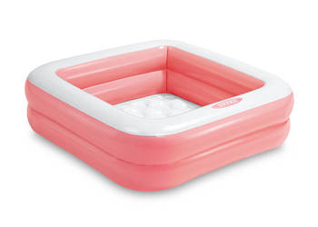 Basen brodzik dla dzieci pompowany jasny róż INTEX 57100