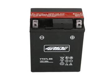 Akumulator motocyklowy 4 RIDE YTX7L-BS 12V 6Ah 90A (AGM, Prawy+)