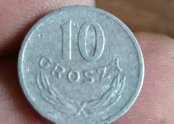 Sprzedam monete 10 gr 1973 r zzm nalewka kolo szpona orla