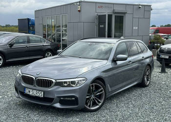 BMW 520 BMW 520d touring 190KM 2017, kamera, ZF8HP, skóry, M pakiet G30/G3…