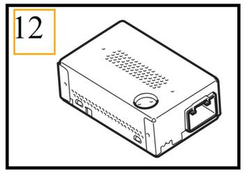 VOLVO S90 V90 XC90 S60 V60 XC60 II modul adapter USB