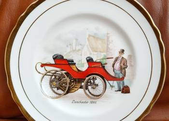 Angielska porcelana - Lanchester 1895 talerz dekoracyjny