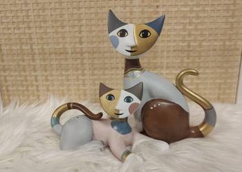 Okazja! Nowa figurka Goebel Rosina Wachtmeister „Emma e Milo” Kot Koty