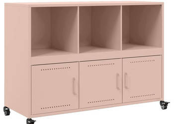 Szafka różowa 1005x39x72 cm stal WM-846735