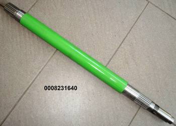 Wał przekładni napędu podajnika zbożowego L-810mm do prasy Claas