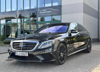 Mercedes S 63 AMG Long. Jak nowy. Przebieg 29 000 km. Japonia. Po serwisac…
