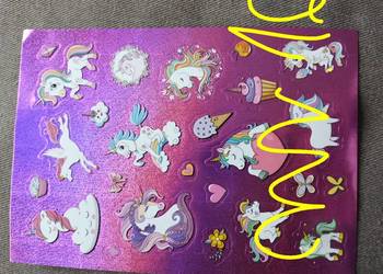 Jednorożce naklejki