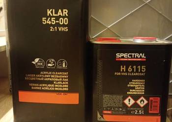 Spectral Klar 545-00 VHS Lakier Bezbarwny 5L + Utwardzacz