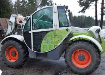 Claas Targo k60 - [CZĘŚCI] Zwolnica Półoś Zwrotnica Piasta Wkład Mostu Sil…