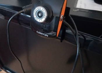 uzywana kamera internetowa CANYON, przewod USB, 1 właściciel