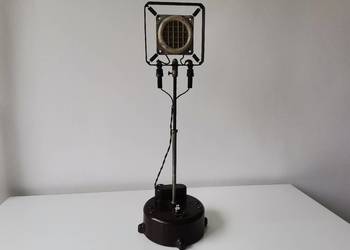 Stary, przedwojenny, unikatowy mikrofon Braun bakelit 1930 Art Deco
