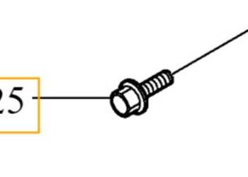 VOLVO oryginalna sruba wspornika M6x20 OE 30725147