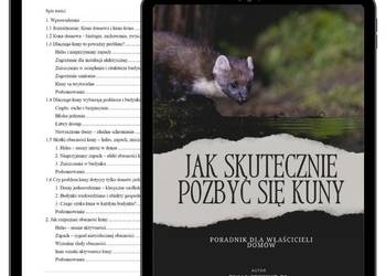 E-book „Jak pozbyć się kuny z domu, poddasza i auta”