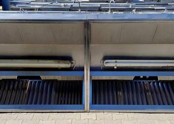OKAP KONDENSACYJNY - NAWIEW / WYWIEW Z FILTRAMI - PLASTMET - 340/120/53 CM