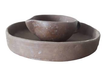 Naczynia ceramiczne ręcznie wykonane.
