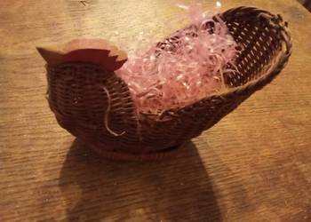 Kogut Wiklinowy  ręcznie robiony. Vintage