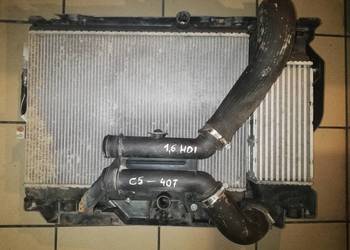 wzmocnienie czołowe+3 chłodnice HDI Peugeot 407 Citroen C5