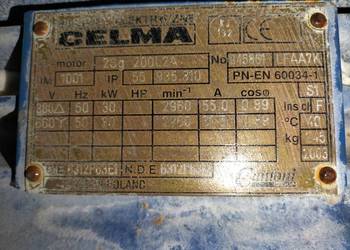 Silnik elektryczny 30kW, 2960obr.