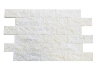 Płytka ścienna elewacyjna marmur Crystal White 30x10x1,5 cm