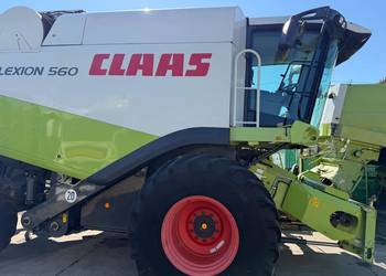 Kombajn zbożowy Claas Lexion 560 rok prod. 2009  heder V750