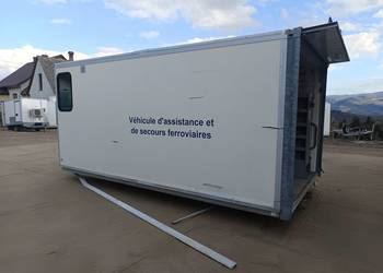 kontener magazynowy, chłodniczy izotermiczny garaż skład magazyn