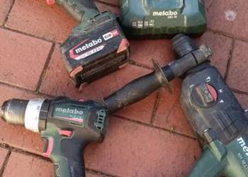 Metabo wkrętarka,18 v li-ion młotowiertarka, zakrętarka  , ładowark