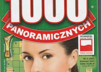 Krzyżówki 1000 Panoramicznych 4 / 2023