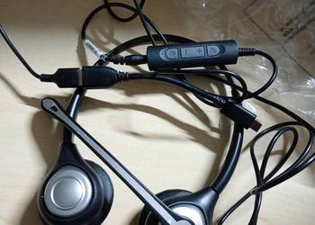 Słuchawki Nagłowne z Mikrofonem (USB / Jack)