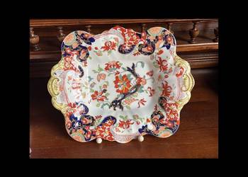 Patera MASON’S. 1813-1829 r. Masons. Mandalay Blue. Patent Ironstone.