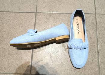 BALERINY Loafersy z plecionym paskiem BONPRIX 38 Nowe Okazja