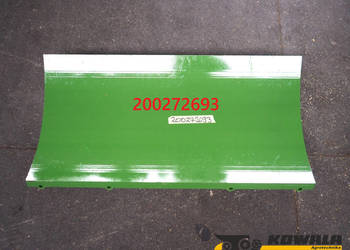 Krone Big X 500 - wkłady ścieralne, wkład, tunel, kanał, odrzutnik