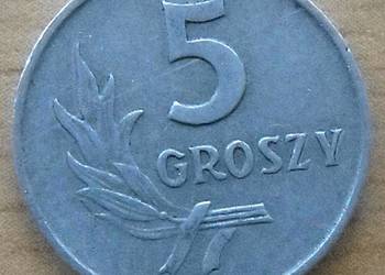 POLSKA-5 GROSZY-1963 r-AL-bz.