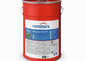 Remmers Hk-lasur PLUS KOLORY 20L impregnat grunt lazura 3w1 drewna