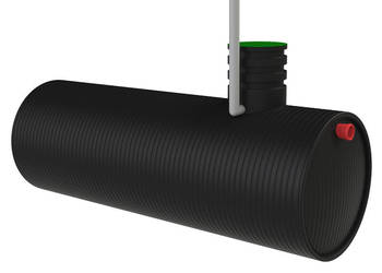Zbiornik doziemny trzywarstwowy 20000l ø 1600mm dł. 9900mm