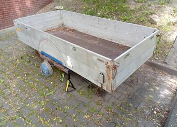 Przyczepa towarowa burty aluminiowe oś pozostalości
