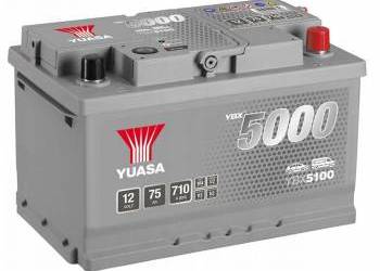 Akumulator 75Ah 710A EN Yuasa Silver P+