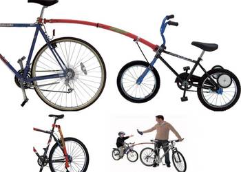 TRAIL GATOR z Decathlon do roweru dziecego  CZERWONY