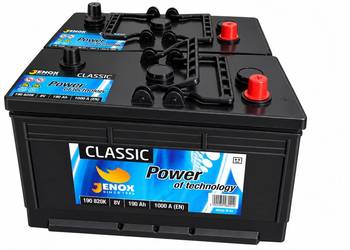 Akumulator Jenox Classic 6V 190Ah 1000a AGRO MARCO