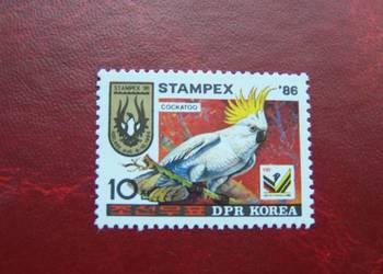 Korea Płn 1986 MNH Mi. 2759 Fauna Ptaki Papuga  a