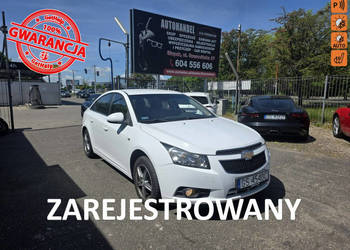Chevrolet Cruze 1.8 Benzyna 141 KM, Klimatyzacja, Alufelgi, Grzane Fotele,…