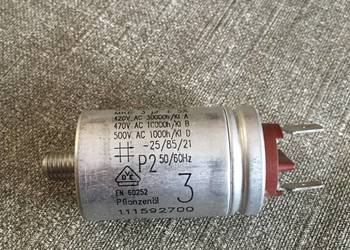 Kondensator pompy zmywarka 111592700 3µF Electrolux  AEG