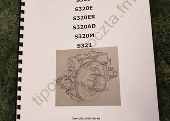 Instrukcja obsługi silnika:S320 S320E S320ER S320AD S321
